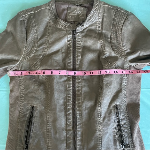 ‼️PLEATHER JACKET - Picture 2 of 11